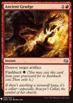 Ancient Grudge - Mystery Booster (Uncommon) [MYS-88]