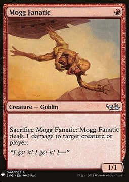 Mogg Fanatic - Mystery Booster (Uncommon) [MYS-44]