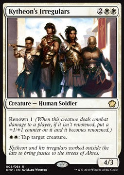 Kytheon's Irregulars - Game Night 2019 (Rare) [GN2-8]