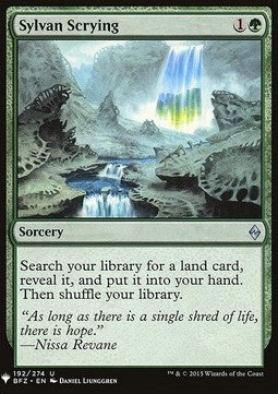 Sylvan Scrying - Mystery Booster (Uncommon) [MYS-192]
