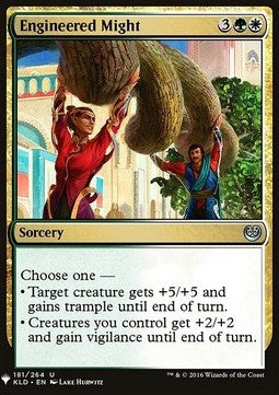 Engineered Might - Mystery Booster (Uncommon) [MYS-181]