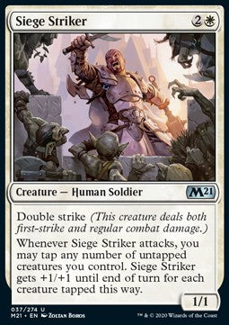 Siege Striker - Core 2021 (Uncommon) [M21-37]