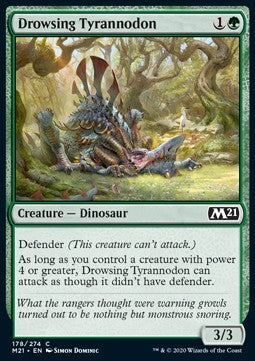 Drowsing Tyrannodon - Core 2021 (Common) [M21-178]