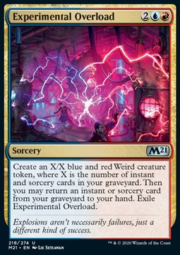Experimental Overload - Core 2021 (Uncommon) [M21-218]