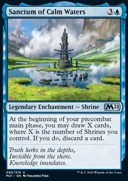 Sanctum of Calm Waters - Core 2021 (Uncommon) [M21-68]
