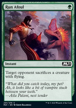 Run Afoul - Core 2021 (Common) [M21-201]