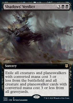 Shadows' Verdict - Zendikar Rising: Extras (Rare) [XZNR-344]