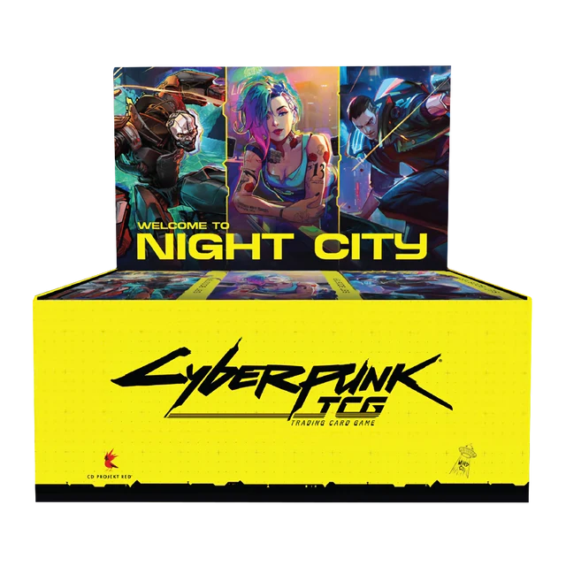 CYBERPUNK TCG - WELCOME TO NIGHT CITY - RETAIL BOOSTER BOX (24 BUSTE) - ENG