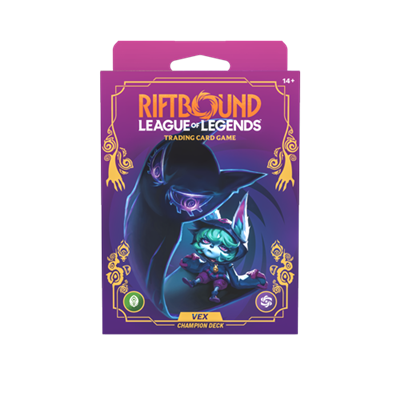 LoL Riftbound: Unleashed - Champion Deck: Vex