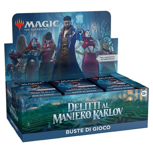 BOX PLAY BOOSTER - MURDERS AT KARLOV MANOR (36 BUSTE) - ITA