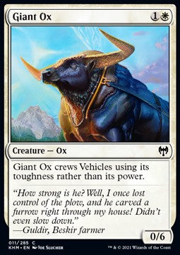 Giant Ox - Kaldheim (Common) [KHM-11]