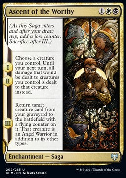 Ascent of the Worthy - Kaldheim (Uncommon) [KHM-202]