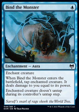 Bind the Monster - Kaldheim (Common) [KHM-48]