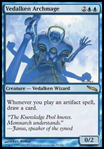 Vedalken Archmage - Mirrodin (Rare) [MRD-55]