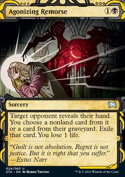 Agonizing Remorse (V.1) - Mystical Archive (Uncommon) [STA-24]