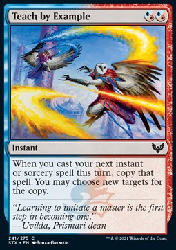 Teach by Example - Strixhaven: School of Mages (Common) [STX-241]