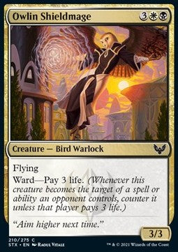 Owlin Shieldmage - Strixhaven: School of Mages (Common) [STX-210]