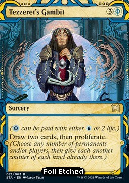 Tezzeret's Gambit (V.3) - Mystical Archive (Rare) [STA-21]