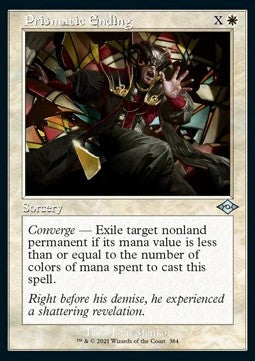 Prismatic Ending (V.1) - Modern Horizons 2: Extras (Uncommon) [XMH2-384]