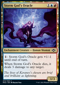 Storm God's Oracle - Modern Horizons 2 (Common) [MH2-213]