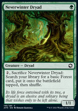 Neverwinter Dryad - Adventures in the Forgotten Realms (Common) [AFR-195]