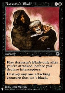 Assassin's Blade - The List (Uncommon) [ZNL-80]