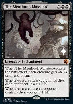 The Meathook Massacre (V.2) - Innistrad: Midnight Hunt: Promos (Mythic) [PMID-112]