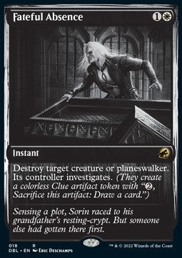 Fateful Absence - Innistrad: Double Feature (Rare) [DBL-18]