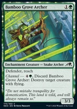 Bamboo Grove Archer - Kamigawa: Neon Dynasty (Common) [NEO-173]