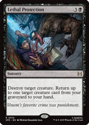 Lethal Protection (SPE, MAR-010) - Marvel's Spider-Man: Eternal-Legal Foil
