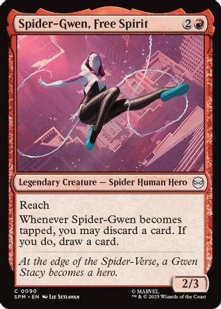 Spider-Gwen, Free Spirit (SPM-090) - Marvel's Spider-Man