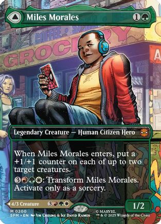 Miles Morales (0200) (Borderless) (SPM-200) - Marvel's Spider-Man