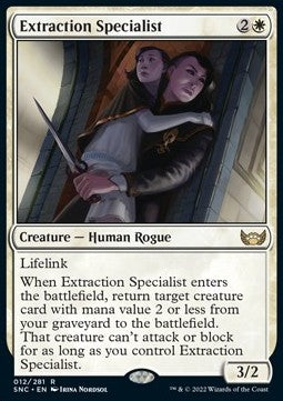 Extraction Specialist - Streets of New Capenna (Rare) [SNC-12]