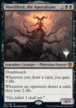 Sheoldred, the Apocalypse (V.2) - Dominaria United: Promos (Mythic) [PDMU-107]