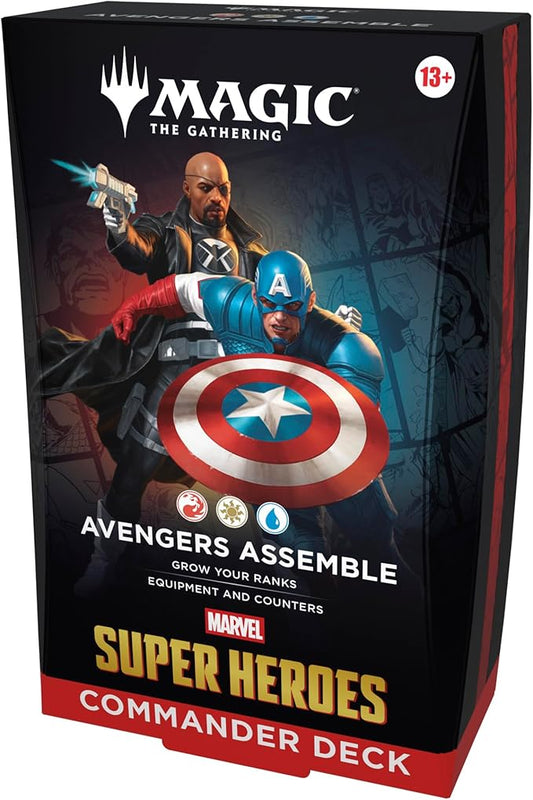 Avengers Uniti Marvel Super Heroes Commander Deck Magic the Gathering (versione inglese)
