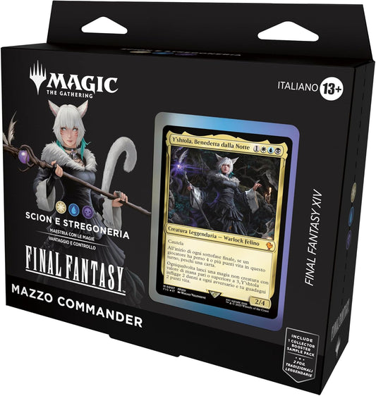 Mazzo Commander di Magic: The Gathering FINAL FANTASY XIV - Scion e Stregoneria (Versione Italiana)