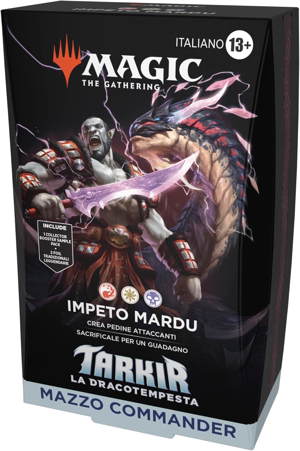 Mazzo Commander di Magic: The Gathering Tarkir: La Dracotempesta - Impeto Mardu (Versione Inglese)