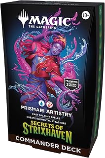 Mazzo Commander Magic: The Gathering I Segreti di Strixhaven - Talento di Prismari (Versione Inglese)