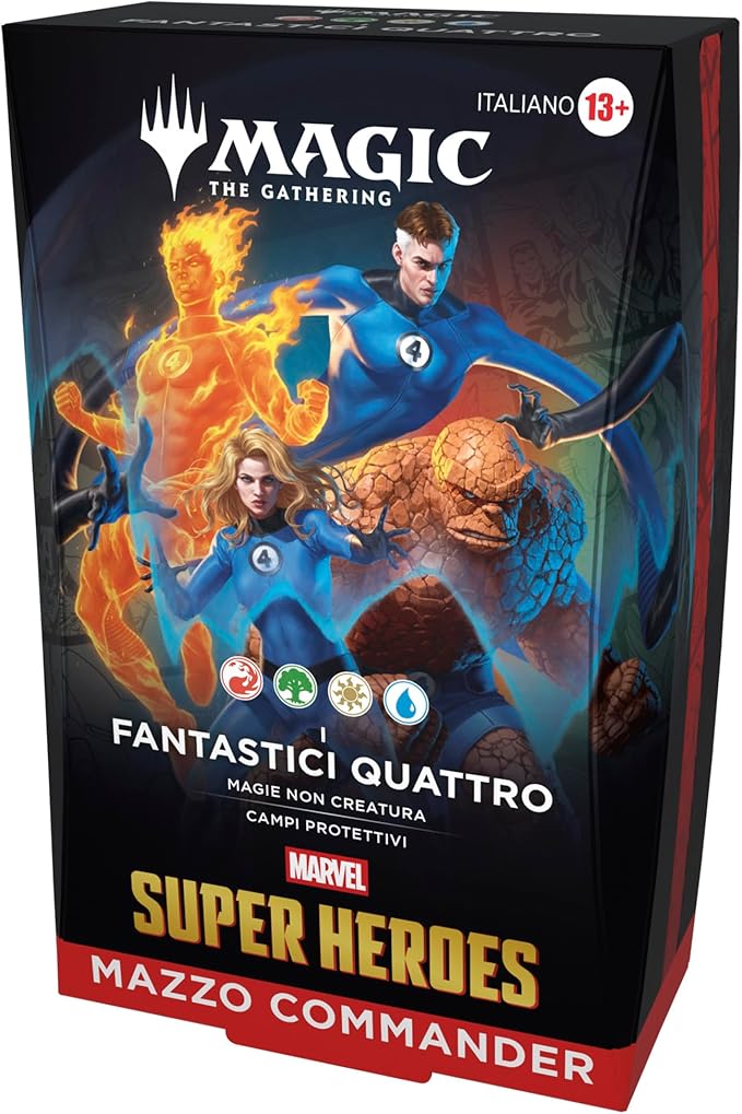 I Fantastici Quattro Marvel Super Heroes Commander Deck Magic the Gathering (versione italiana)