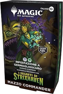 Mazzo Commander Magic: The Gathering I Segreti di Strixhaven - Infestazione a Germoglioscuro (Versione Italiana)