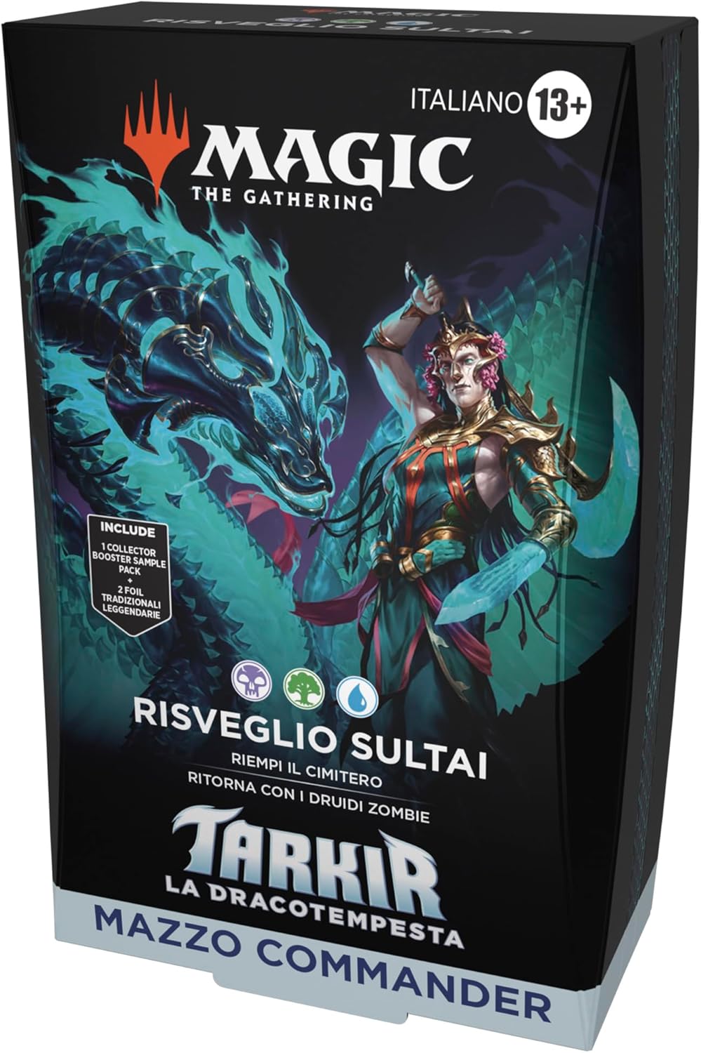 Mazzo Commander di Magic: The Gathering Tarkir: La Dracotempesta - Risveglio Sultai (Versione Inglese)
