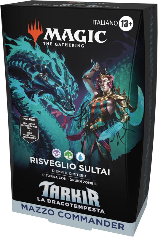 Mazzo Commander di Magic: The Gathering Tarkir: La Dracotempesta - Risveglio Sultai (Versione Inglese)