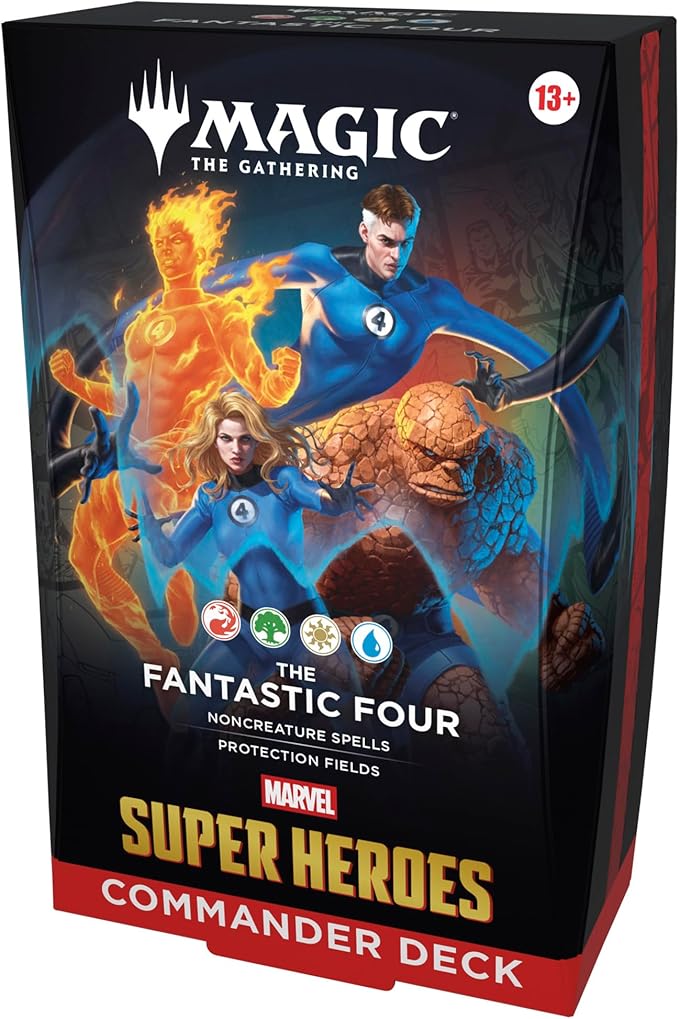 I Fantastici Quattro Marvel Super Heroes Commander Deck Magic the Gathering (versione inglese)
