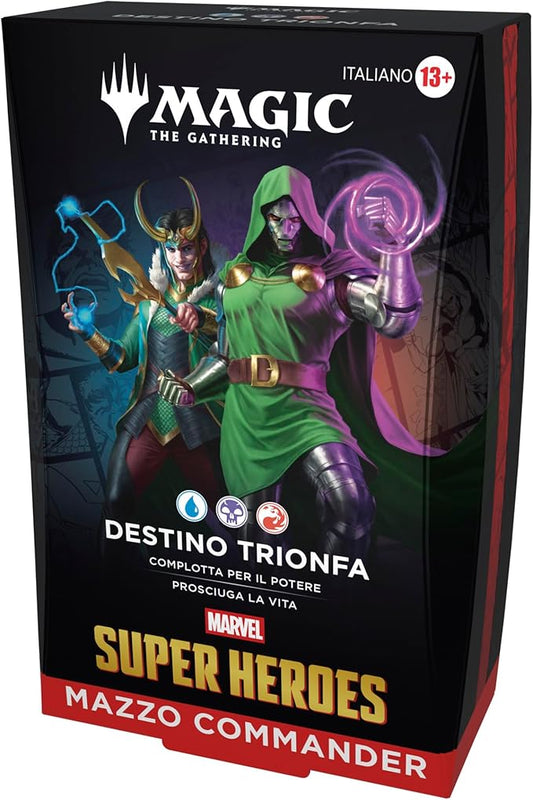 Destino Trionfa Marvel Super Heroes Commander Deck Magic the Gathering (versione Italiana)
