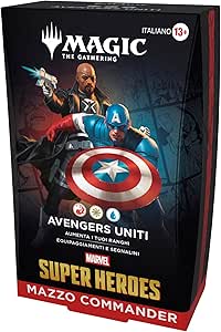 Avengers Uniti Marvel Super Heroes Commander Deck Magic the Gathering (versione italiana)