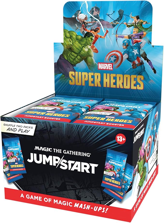 Marvel Super Heroes Jumpstart Booster Box ENG Magic the Gathering (24 Bustine)