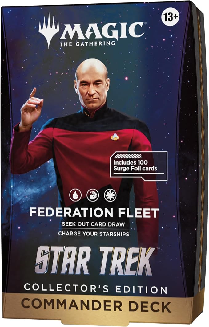 Mazzo Commander Collector’s Edition Magic: The Gathering | Star Trek - Federation Fleet (Versione Inglese)