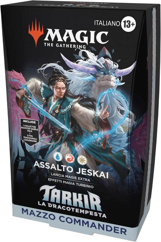Mazzo Commander di Magic: The Gathering Tarkir: La Dracotempesta - Assalto Jeskai (Versione Inglese)
