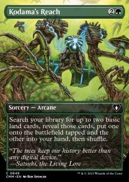 Kodama's Reach - Commander Masters: Extras (Common) [XCMM-649]