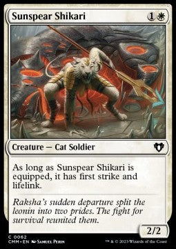 Sunspear Shikari - Commander Masters (Common) [CMM-62]